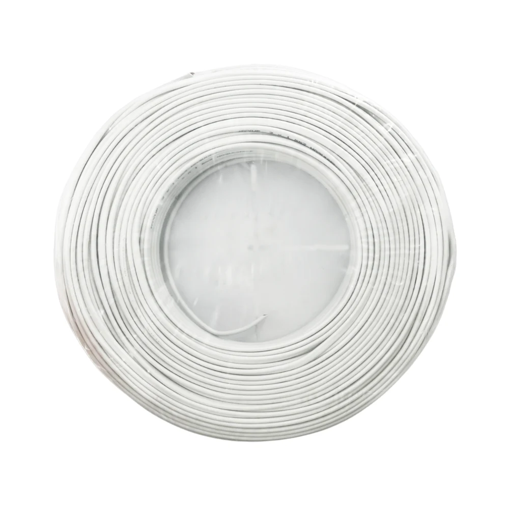 2x1 Mm Yassı Flat Kablo Cca-100m (beyaz)