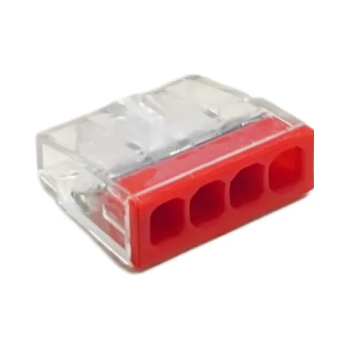 Conext 4 Kutuplu Geçmeli Buat İçi Klemens (0,5-2,5mm) - Conext