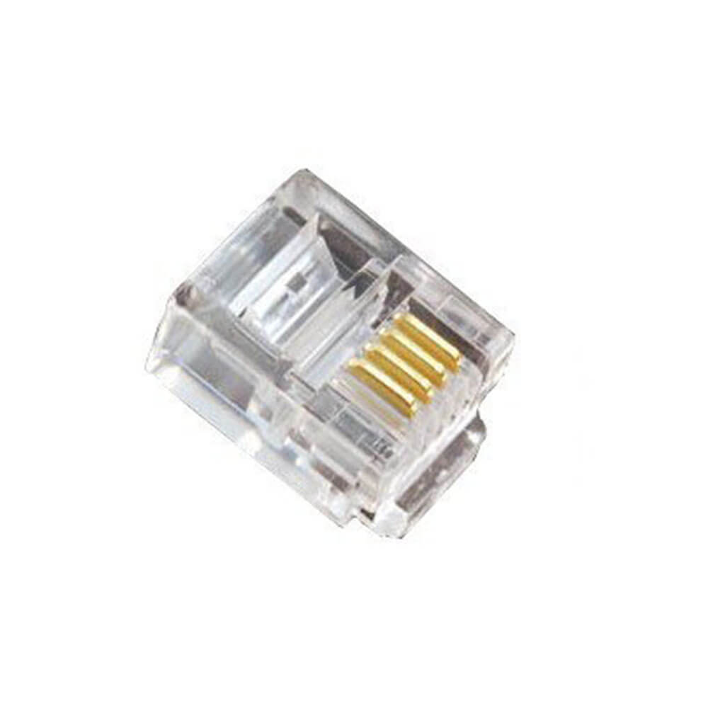  6p/4c Cat 3 Jak Rj11 Plug El-2085