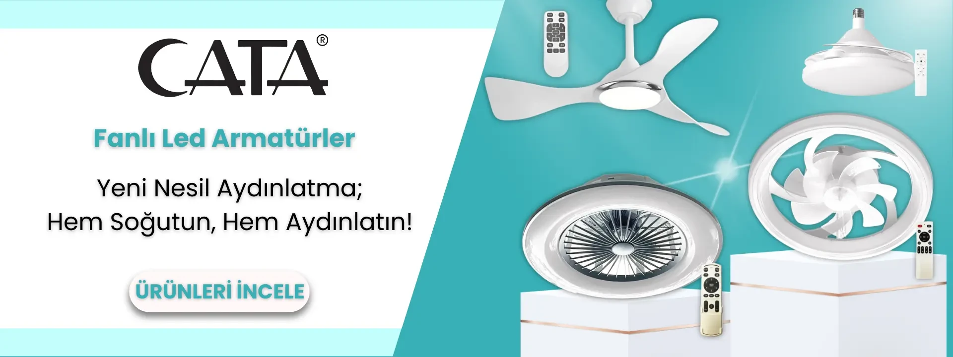 Fanlı Led Armatürler
