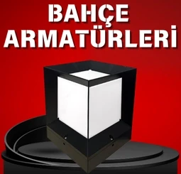 Bahçe armatürleri