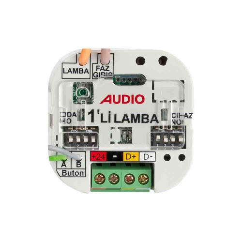 Audio Akıllı Ev Anahtar Arkası 1'li Lamba Modülü 001801