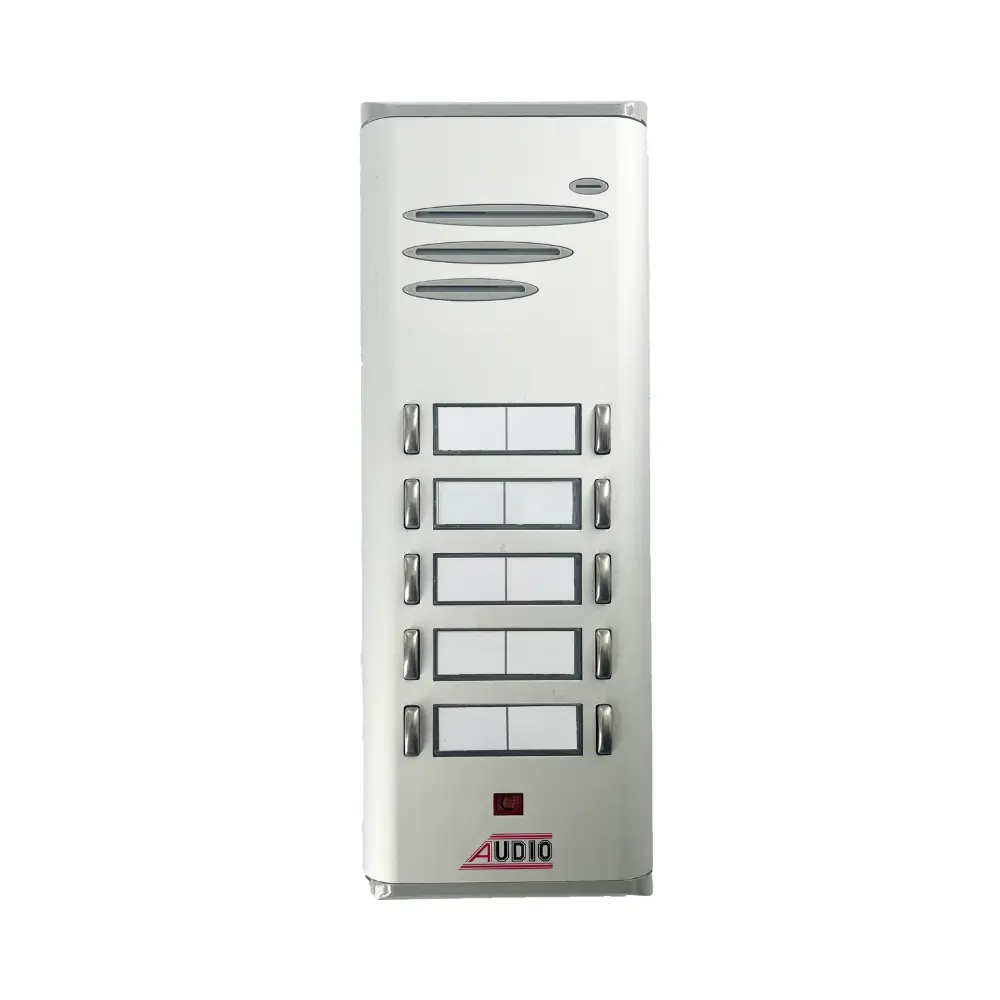 Audio Basic Çift Butonlu 10'lu Zil Paneli 004849 | Elektrikçiden