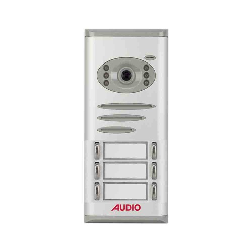Audio Basic Kameralı Butonlu 6'lı Zil Paneli 008318