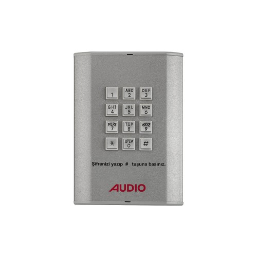 Audio Kartlı Geçişli Tuş Takımlı Kapı Giriş Paneli 001425