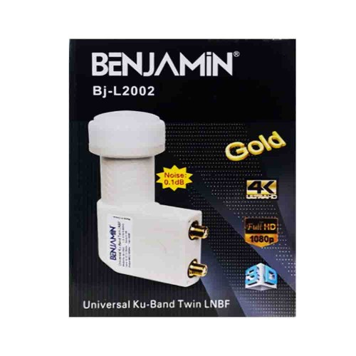 Benjamin 2'li Ku-Band Twin Lnb 4K Ultra Hd Bj-L2002