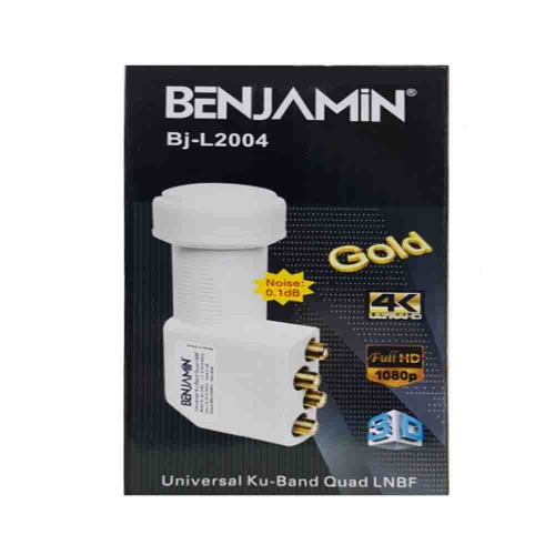 Benjamin 4'lü Ku-Band Quad Lnb 4K Ultra Hd Bj-L2004 - Thumbnail