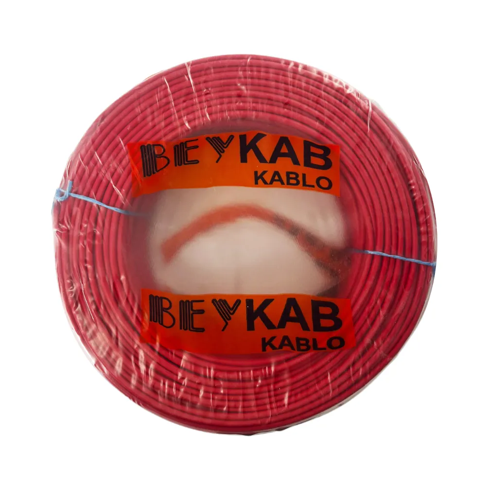  Beykab 1x2x0,80mm+0,50mm Yangın İhbar Kablosu Cca (100m)