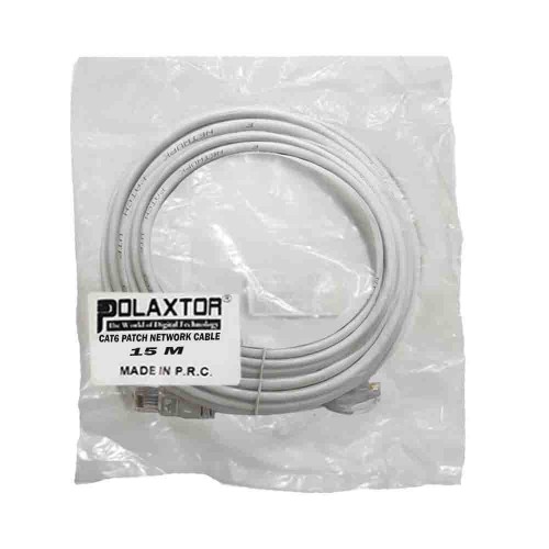 Polaxtor Cat6 Patch Network Ethernet Kablosu (15m)
