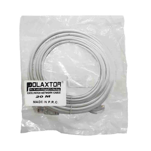 Polaxtor Cat6 Patch Network Ethernet Kablosu (20m)