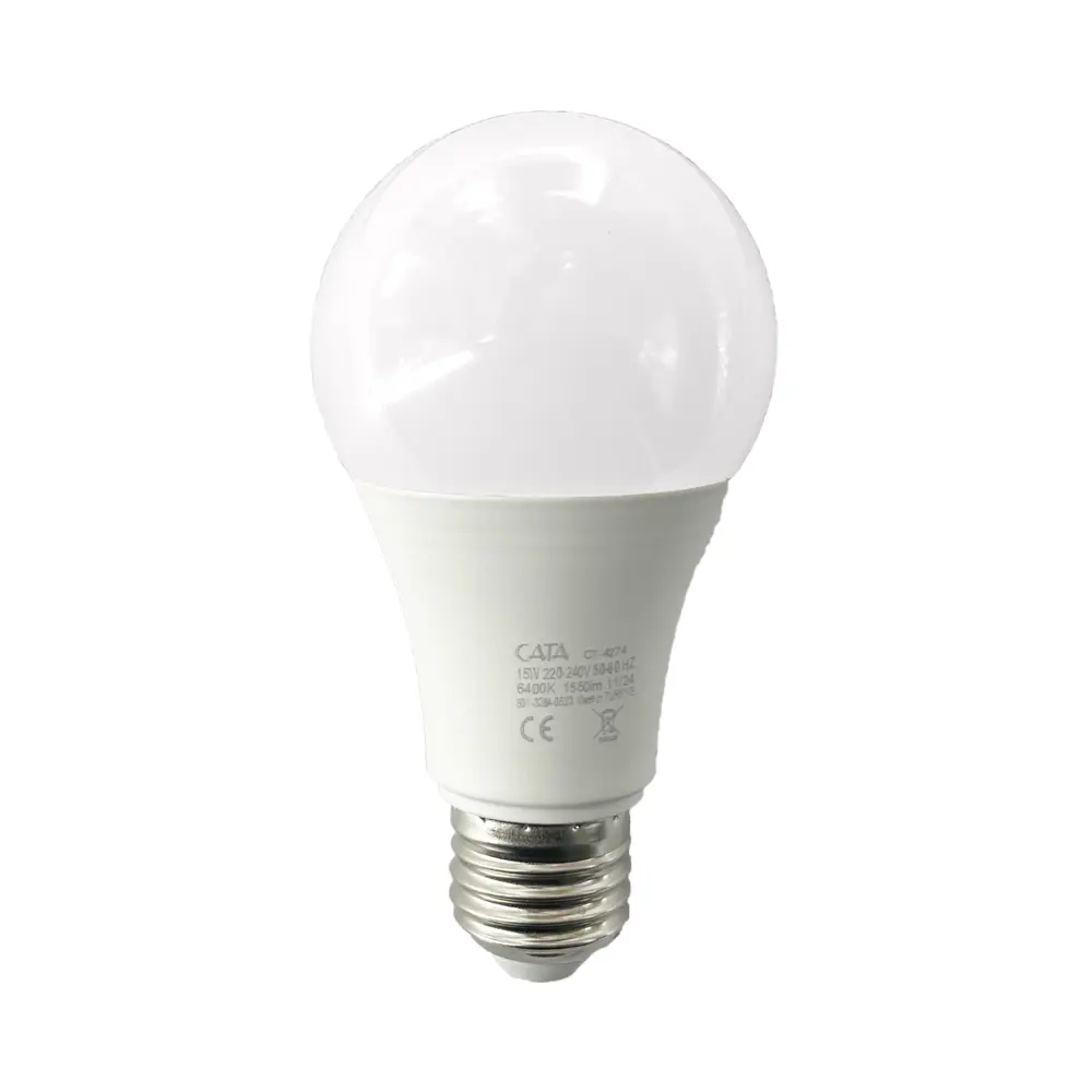  Cata 15w Led Ampul E27 Duy 6500k (beyaz) Ct-4274b