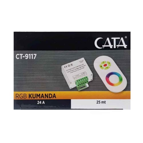 Cata 24A Dokunmatik RGB Şerit Led Kumandası CT-9116