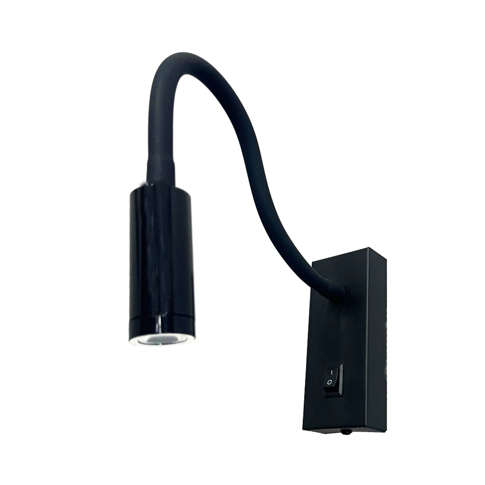  Cata 3w Baykuş Yatak Başı Aplik Siyah Kasa (3200k) Ct-5232s