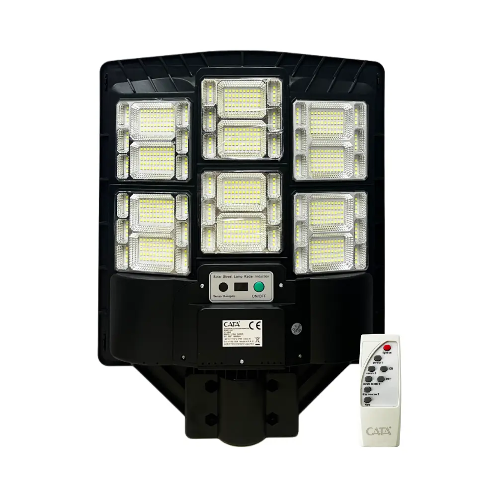  Cata 600w Süper Nova Solar Kumandalı Led Projektör 6500k (beyaz) Ct-4643