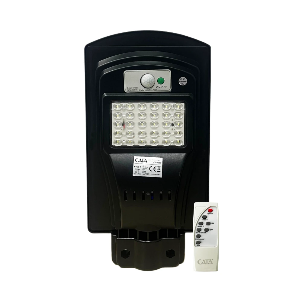  Cata 60w Solar Kumandalı Led Projektör 6500k (beyaz) Ct-4690