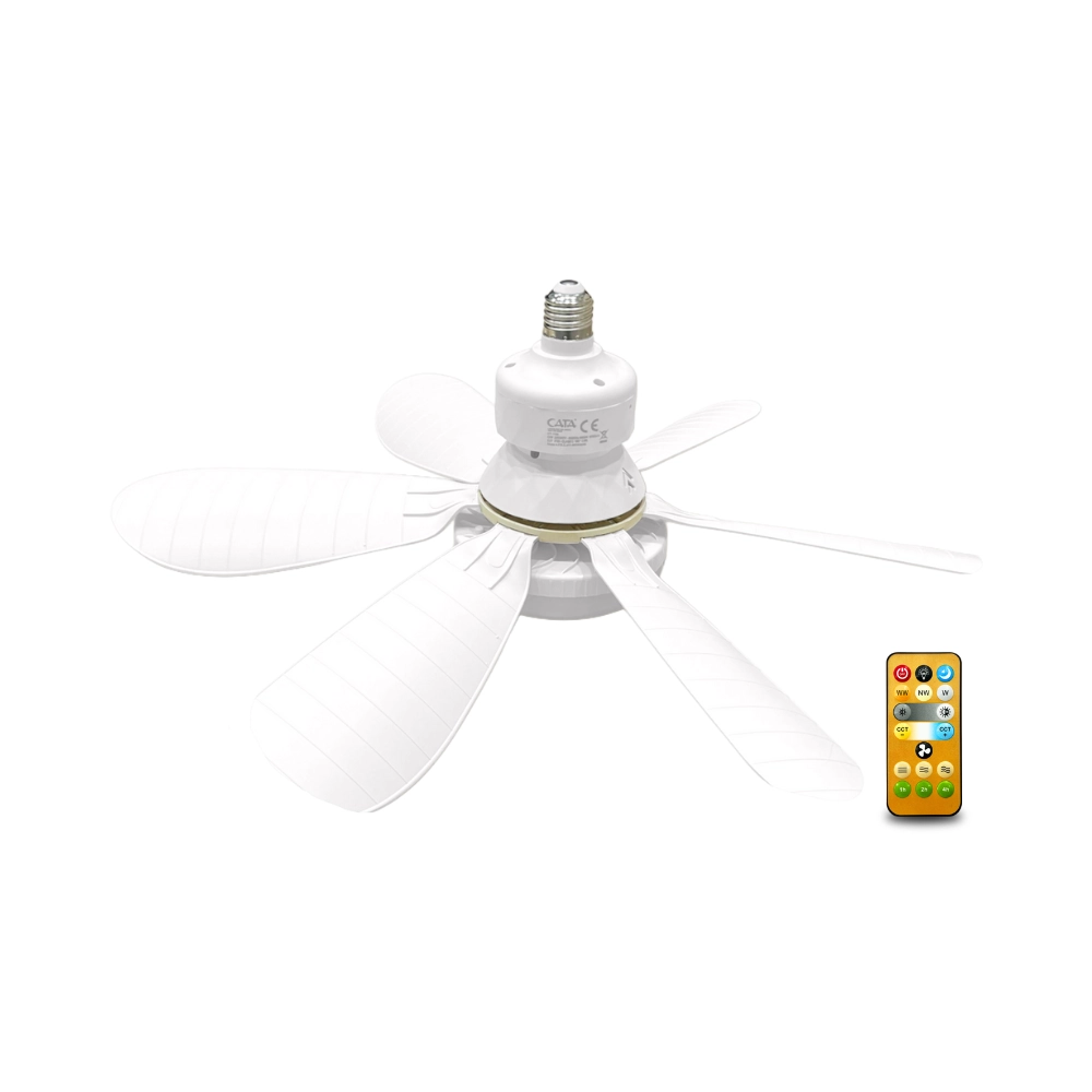 Cata 62w 3 Farklı Renk Modlu Dimlenebilir Lodos Fan Led Ampul E27 Duy 6500k (beyaz) Ct-1154