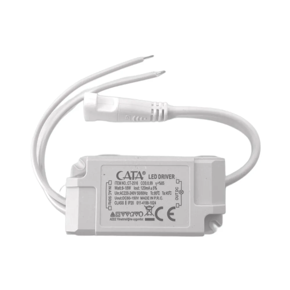 Cata 8-18W Panel Led Trafosu 12V CT-2516 | Elektrikçiden