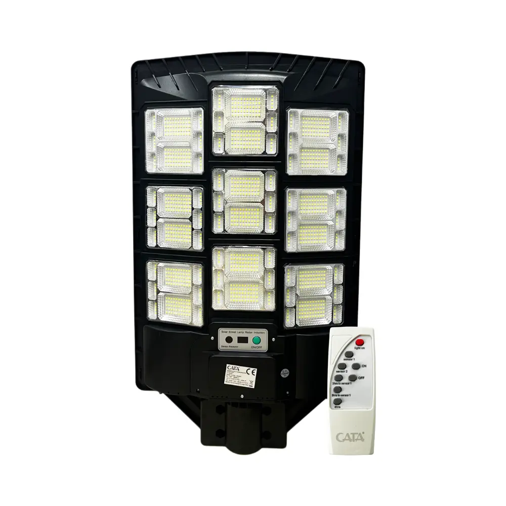  Cata 900w Süper Nova Solar Kumandalı Led Projektör 6500k (beyaz) Ct-4644