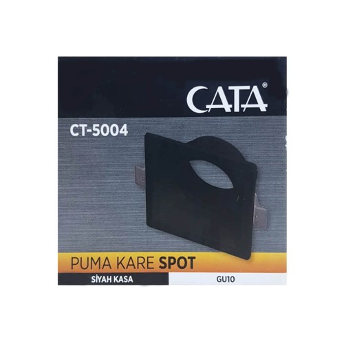 Cata Puma Kare Spot Siyah Kasa CT-5004 - Thumbnail
