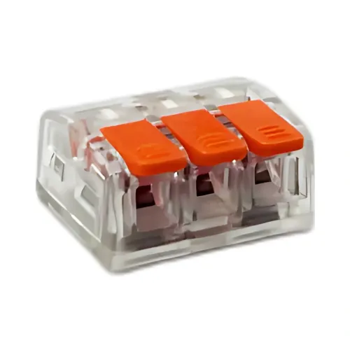 Conext 3 Kutuplu Mandallı Çok Amaçlı Klemens (0,2-2,5mm) - Conext
