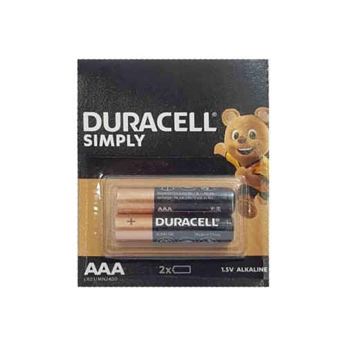 Duracell 1,5V AAA İnce Pil Alkalin (2'li Paket)
