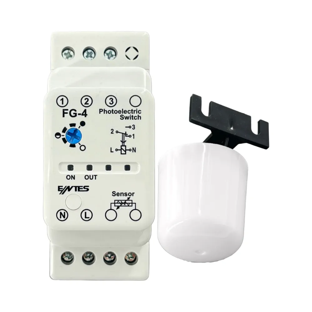 Entes Fotosel Röle Otomatik Işık Sensörü FG-4 (Göz Dahil) | Elektrikçiden