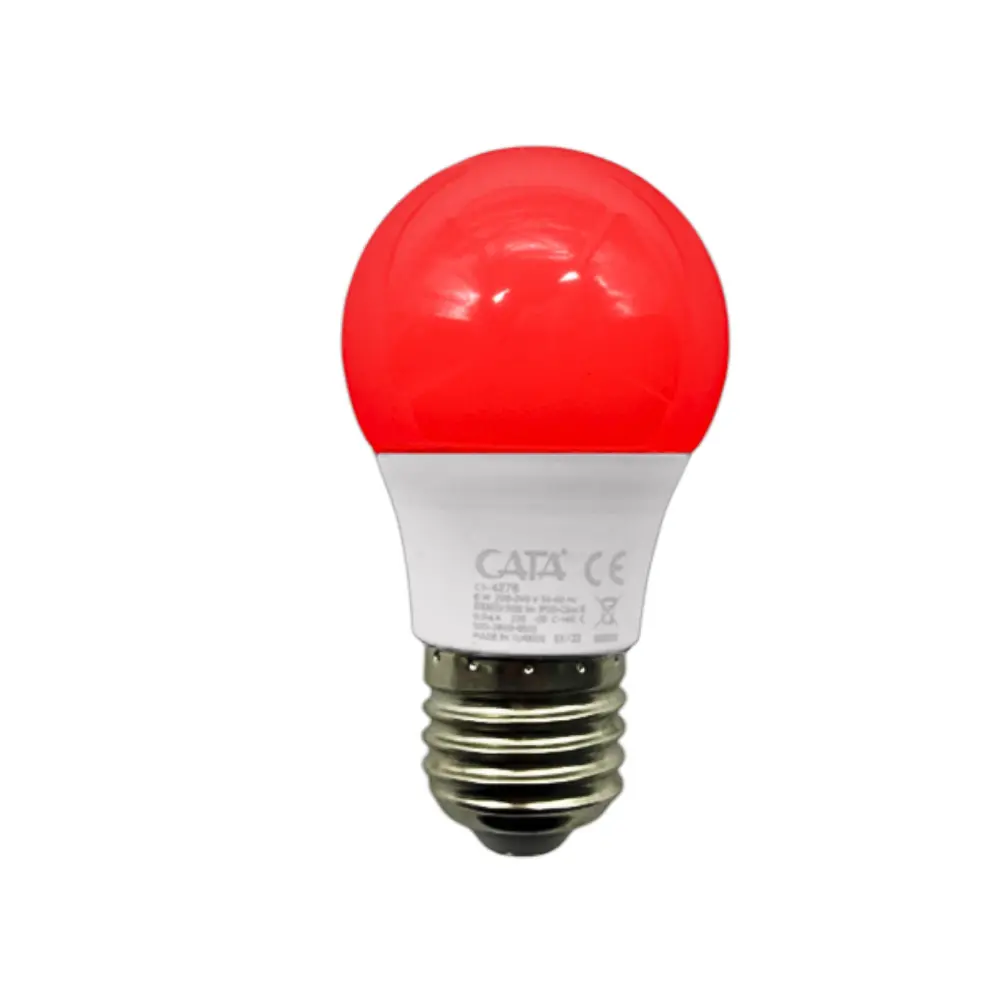  Cata 6w Renkli Led Ampul E27 Duy (kırmızı) Ct-4276k