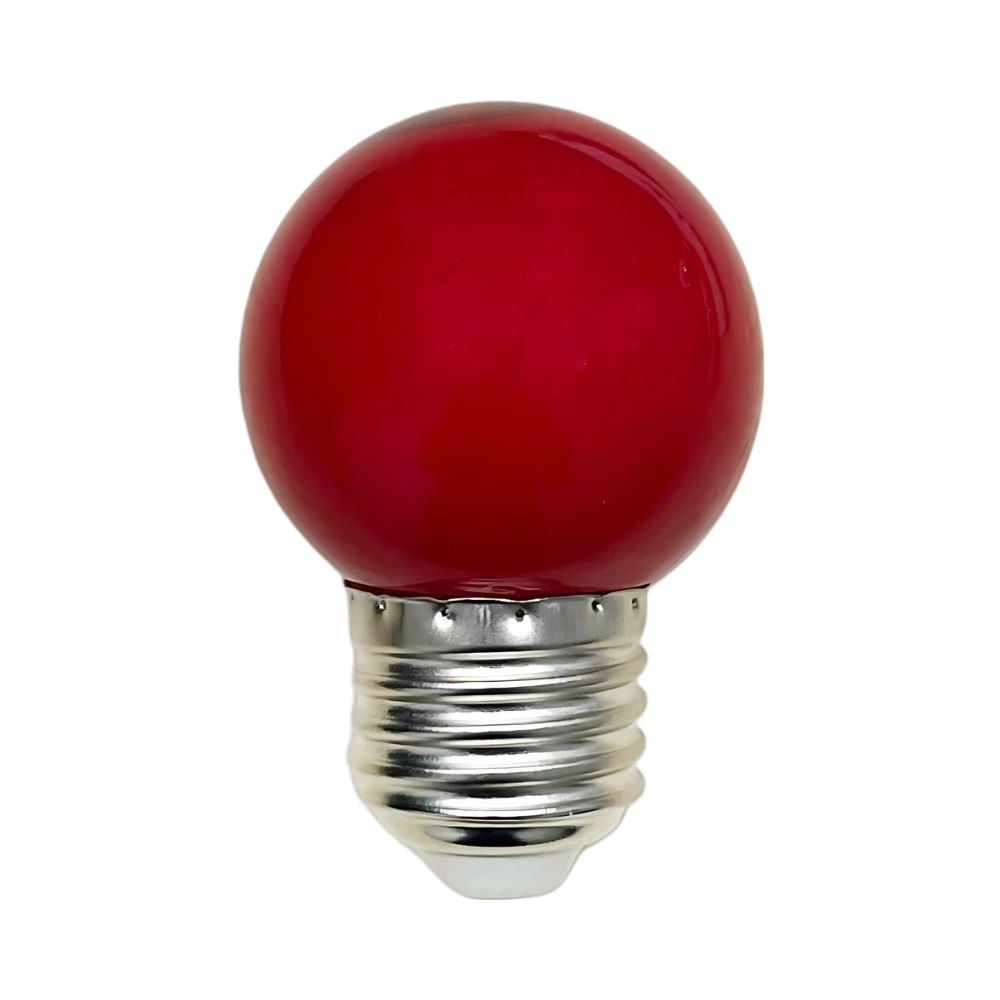 Horoz 1w Ledli Top Gece Ampulü E27 Duy (kırmızı)