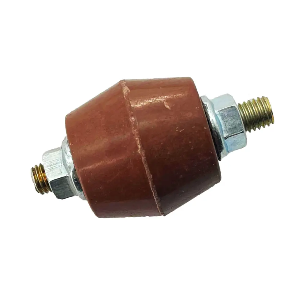 Hüner M10 40mm Büyük Fıçı İzolatör (2 Tarafı Civatalı)