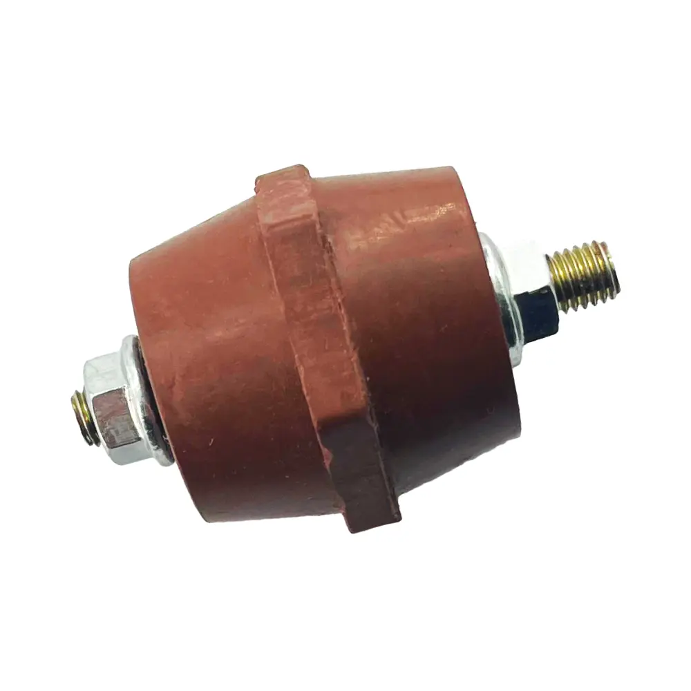  Hüner M10 50mm Büyük Fıçı İzolatör (2 Tarafı Civatalı)
