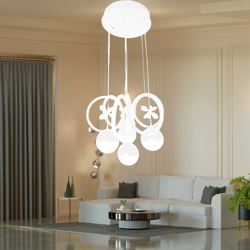  Ledli Avize Deniz Yıldızı Pw4 (beyaz) El-09bpw