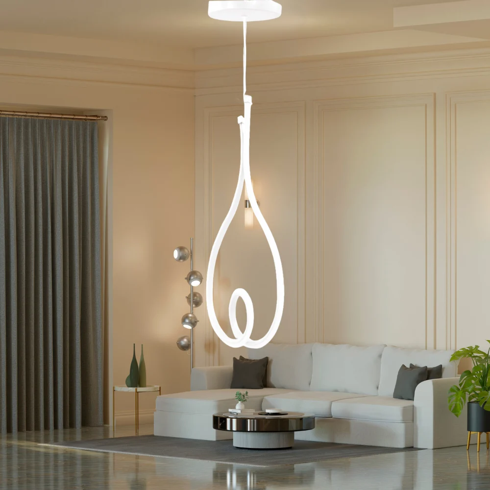  Ledli Avize Kalpli (beyaz) El-34b