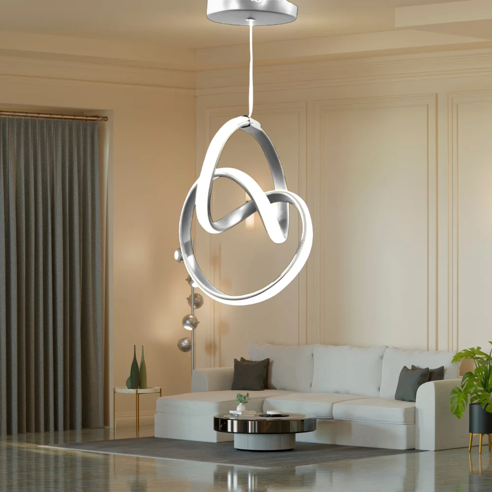  Ledli Avize Mini İmza (gümüş) El-01gm