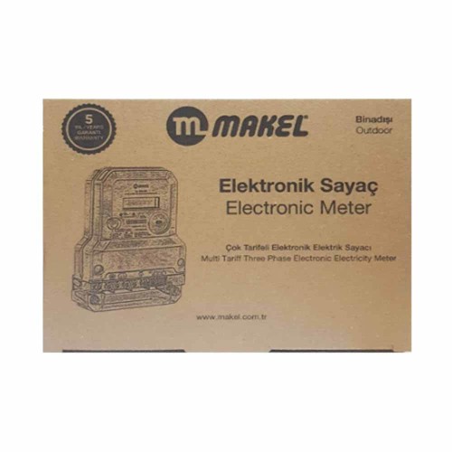 Makel Trifaze Digital Elektrik Sayacı