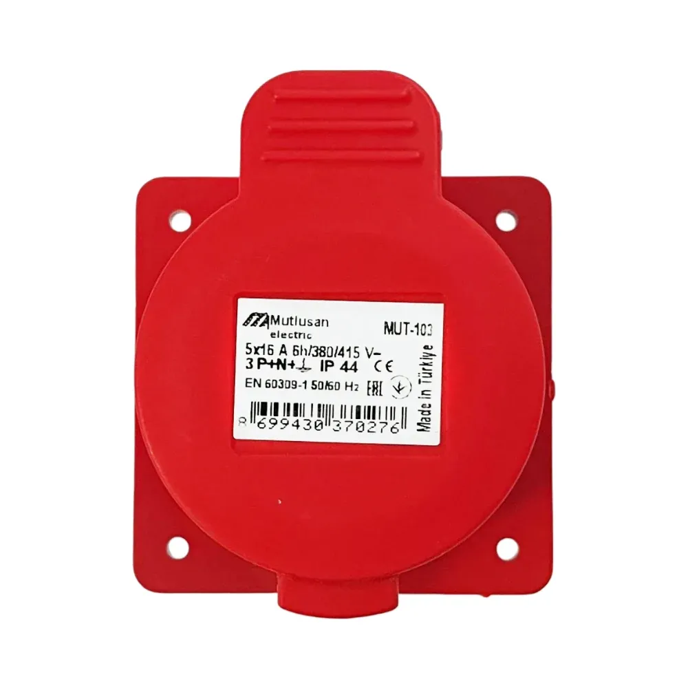 Mutlusan 5x16A Cee Norm Pano Prizi (010 083 020516) | Elektrikçiden