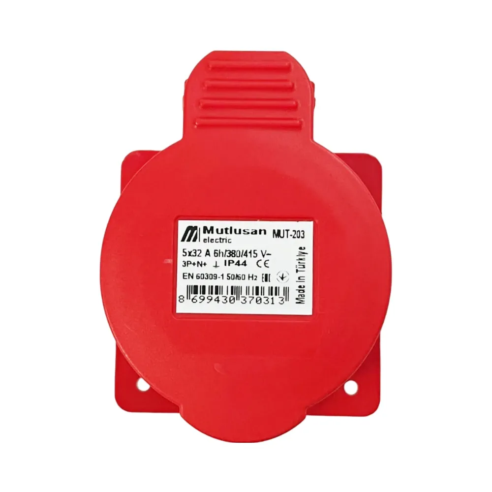 Mutlusan 5x32A Cee Norm Pano Prizi (010 083 020532) | Elektrikçiden
