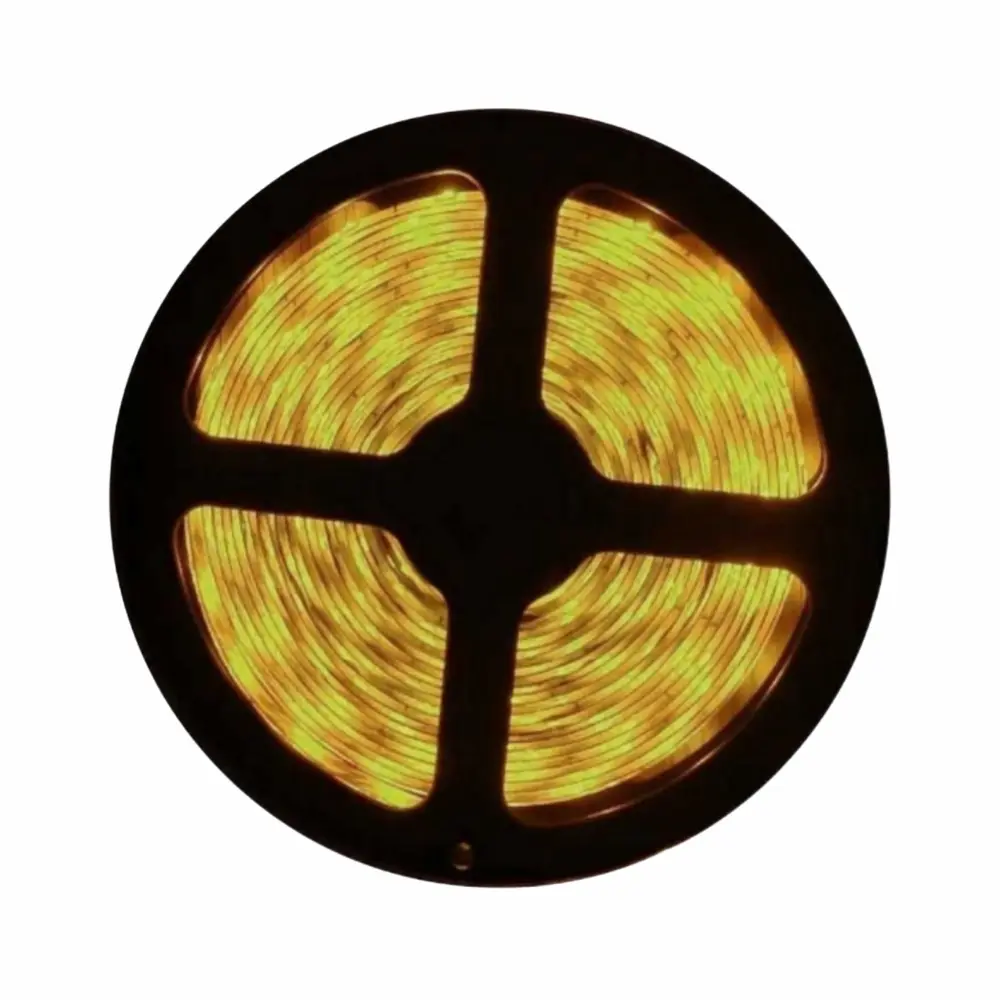  Cata 10 Çipli Dış Mekan Silikonlu  Şerit Led-5m (amber) Ct-4492