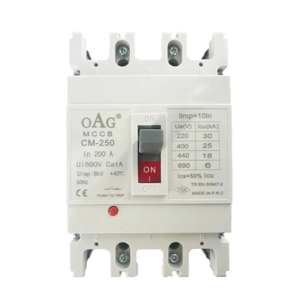Oag 3x200a 36ka Sabit Tip Kompakt Şalter Tse