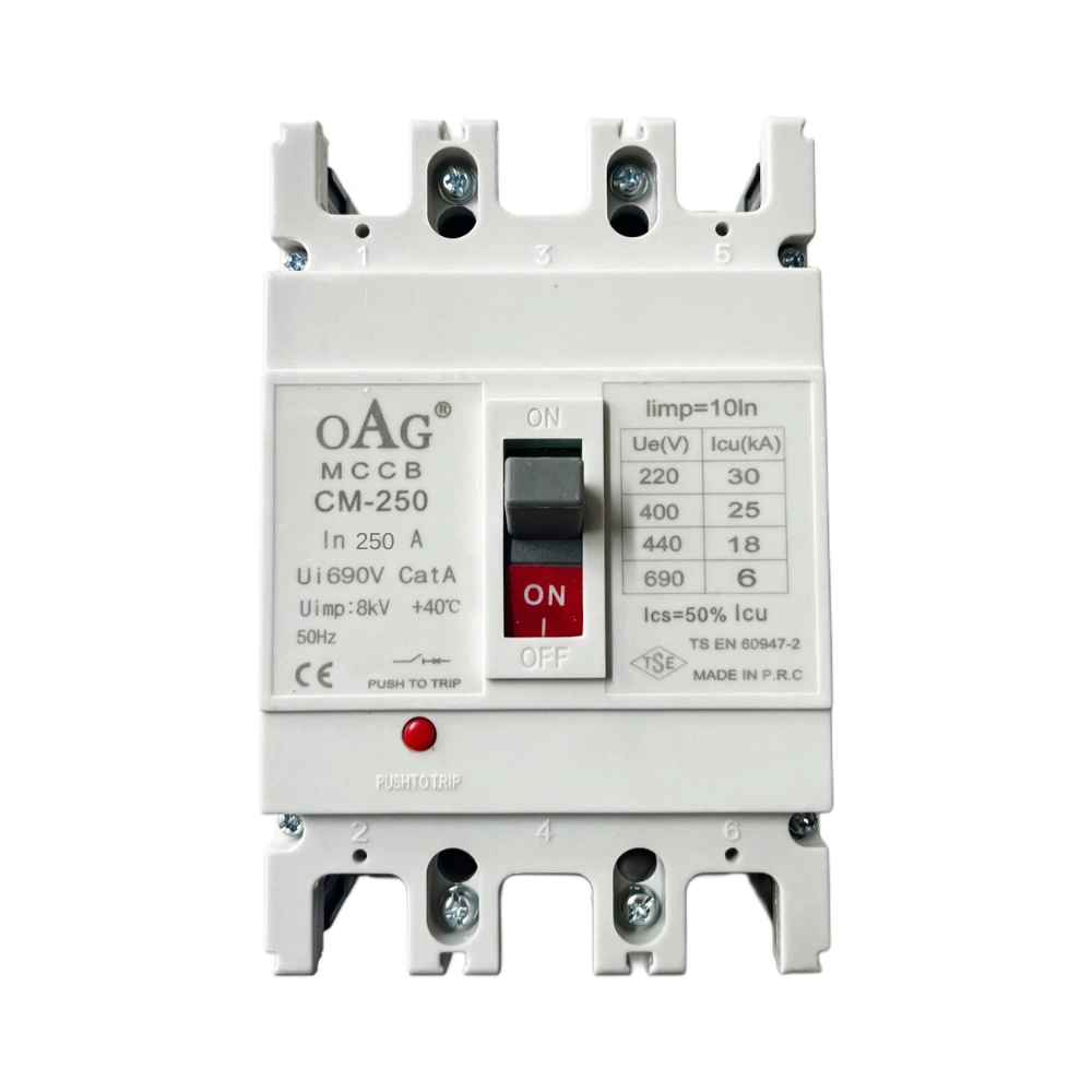 Oag 3x250a 36ka Sabit Tip Kompakt Şalter Tse
