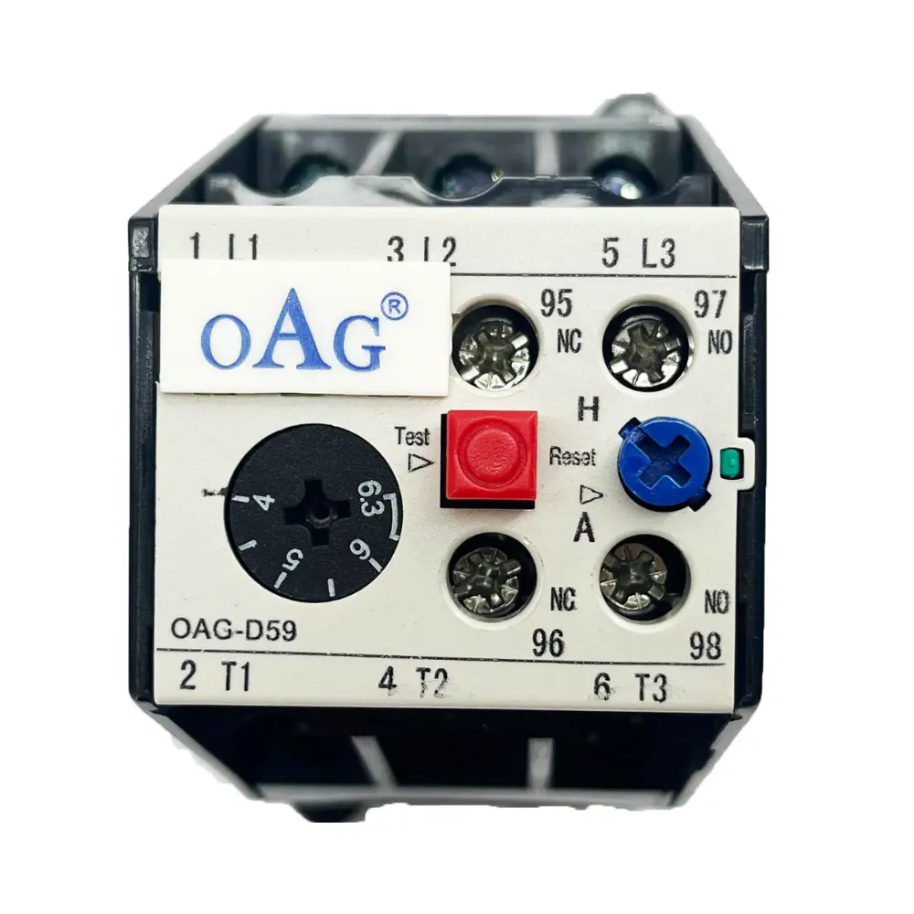  Oag 4-6,3a Ray Tipi Termik Röle Oag 59