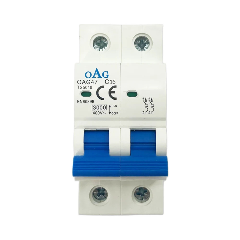  Oag C Tipi 2x16a 3ka Otomatik Sigorta