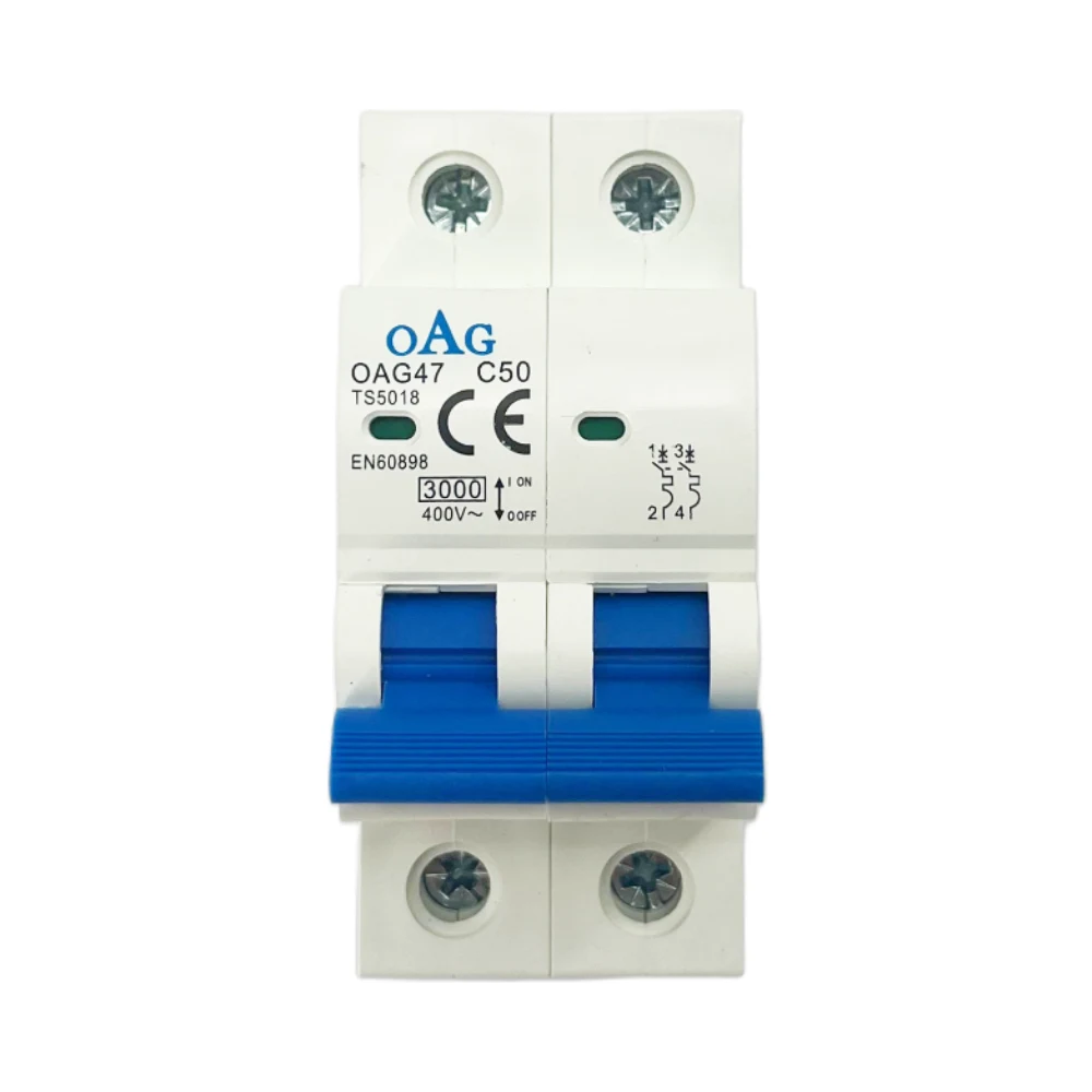  Oag C Tipi 2x50a 3ka Otomatik Sigorta