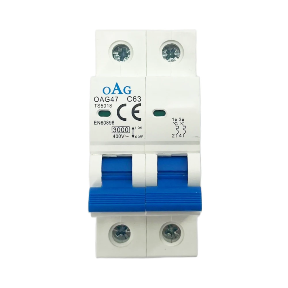  Oag C Tipi 2x63a 3ka Otomatik Sigorta