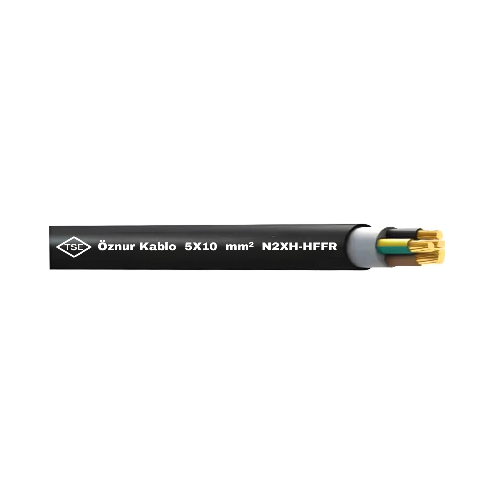  Öznur 5x10 Mm N2xh Kablo Halogen Free-1m