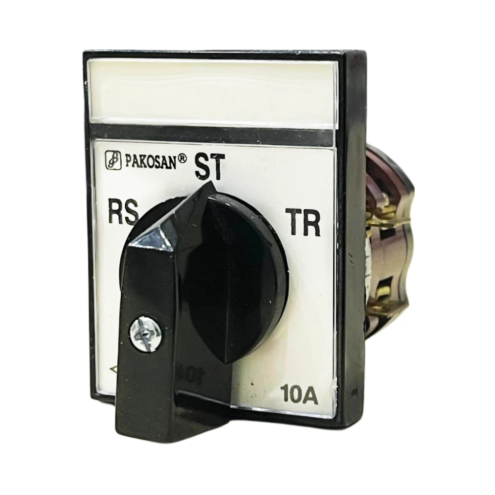 Pakosan 1x10a 3 Pozisyon Voltmetre Komitatörü