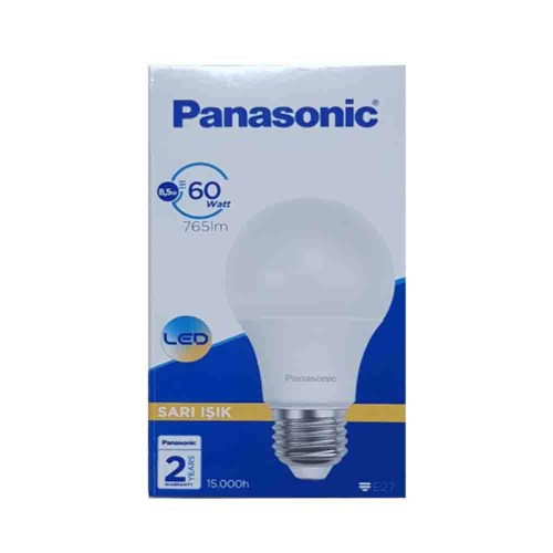 Panasonic 8,5W Led Ampul E27 Duy 2700K (Günışığı)