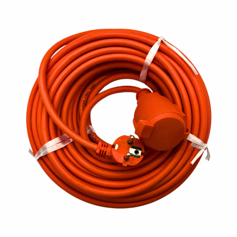  Sarel Uzatma Kablosu Turuncu 3x2,5 Mm Kablolu 20 Mt