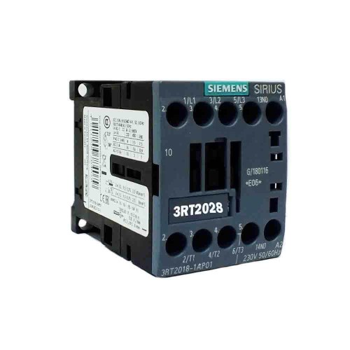 Siemens 38A 18,5kW Güç Kontaktörü 1N0 1NC 3RT2028-1AP00