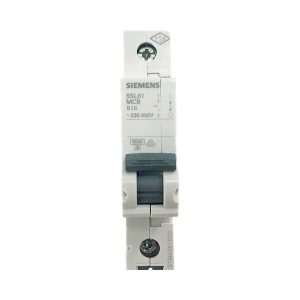  Siemens B Tipi 1x16a 6ka Otomatik Sigorta 5sl6116-6ya