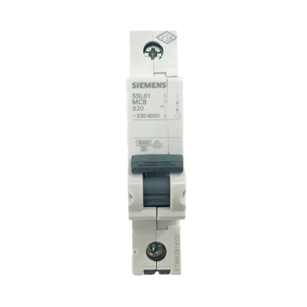  Siemens B Tipi 1x20a 6ka Otomatik Sigorta 5ssl6120-6ya